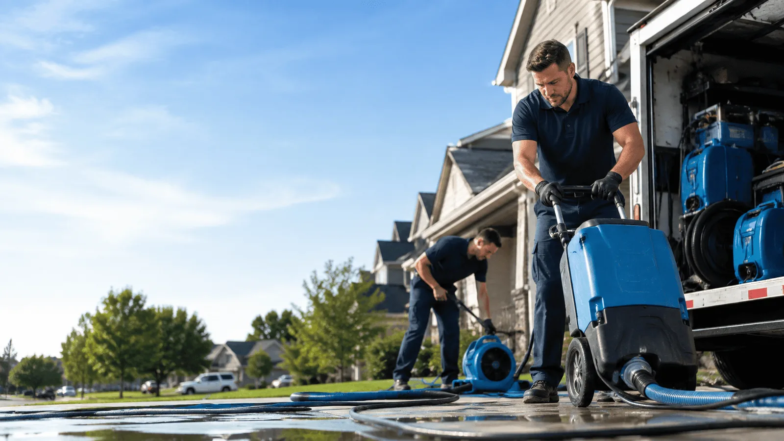 Dehumidification being performed in Fort Garland, CO